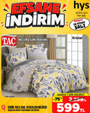 Taç Krystal Çift Kişilik Nevresim Takımı