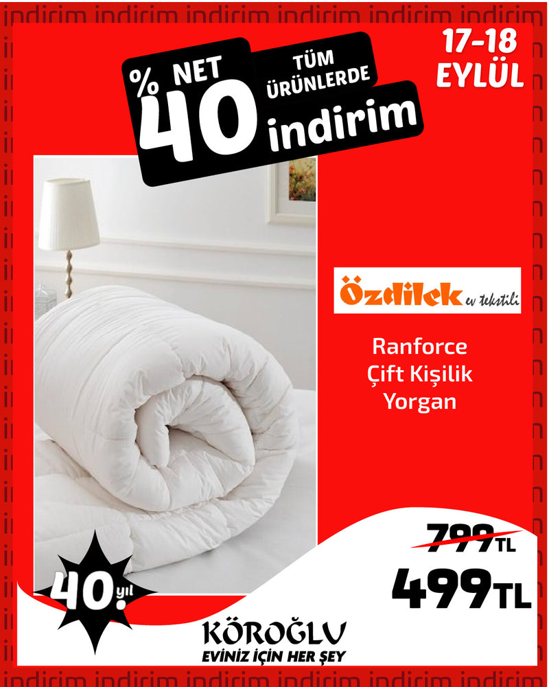 Özdilek Ranforce Çift Kişilik Yorgan