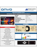 ONVO 4K Ultra HD Google Smart TV 165 Ekran 65" QLED 650VF9250UQ