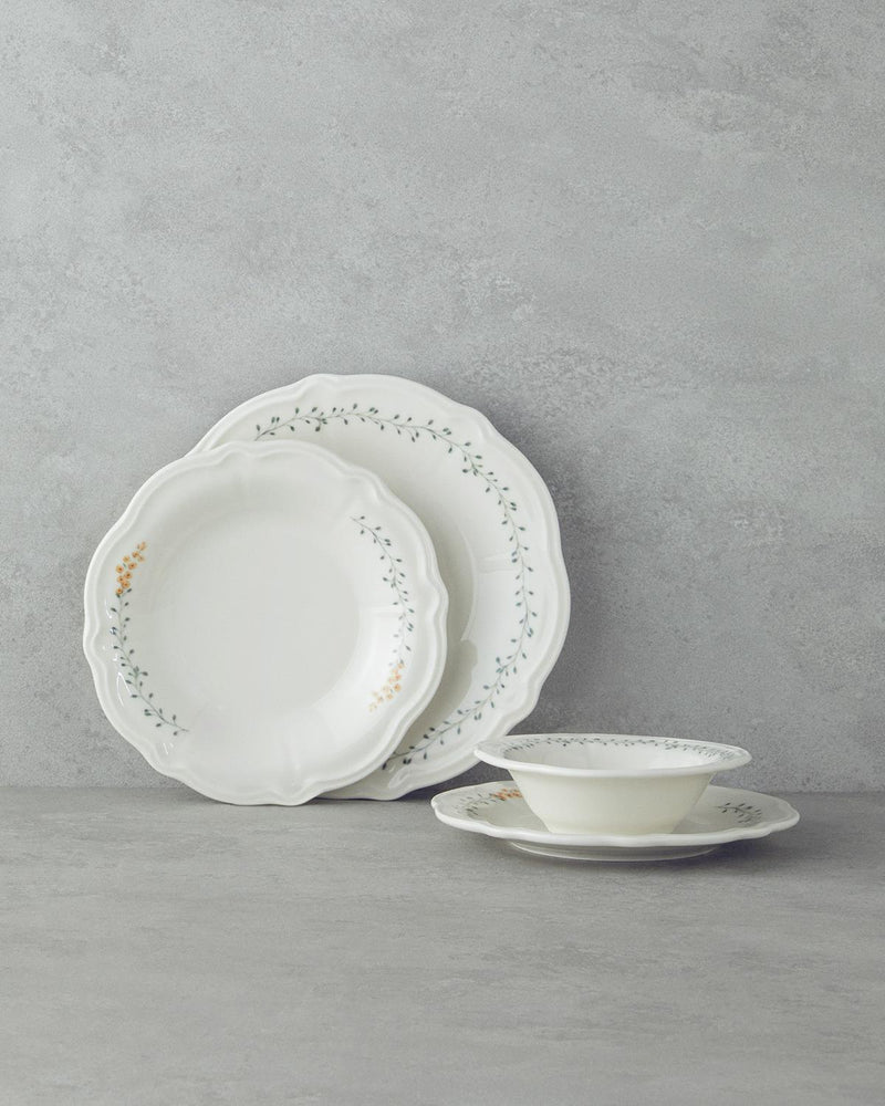 English Home 24 Parça 6 Kişilik Porselen Yemek Takımı