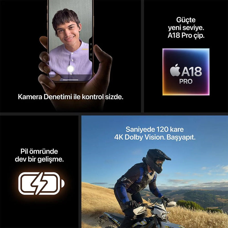 iPhone 16 Pro Max 256 GB Akıllı Cep Telefonu