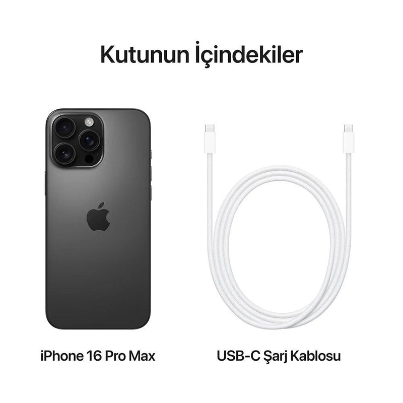 iPhone 16 Pro Max 256 GB Akıllı Cep Telefonu