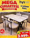 4 Sandalyeli Masa Takımı ürün görseli