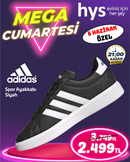 Adidas Spor Ayakkabı Siyah