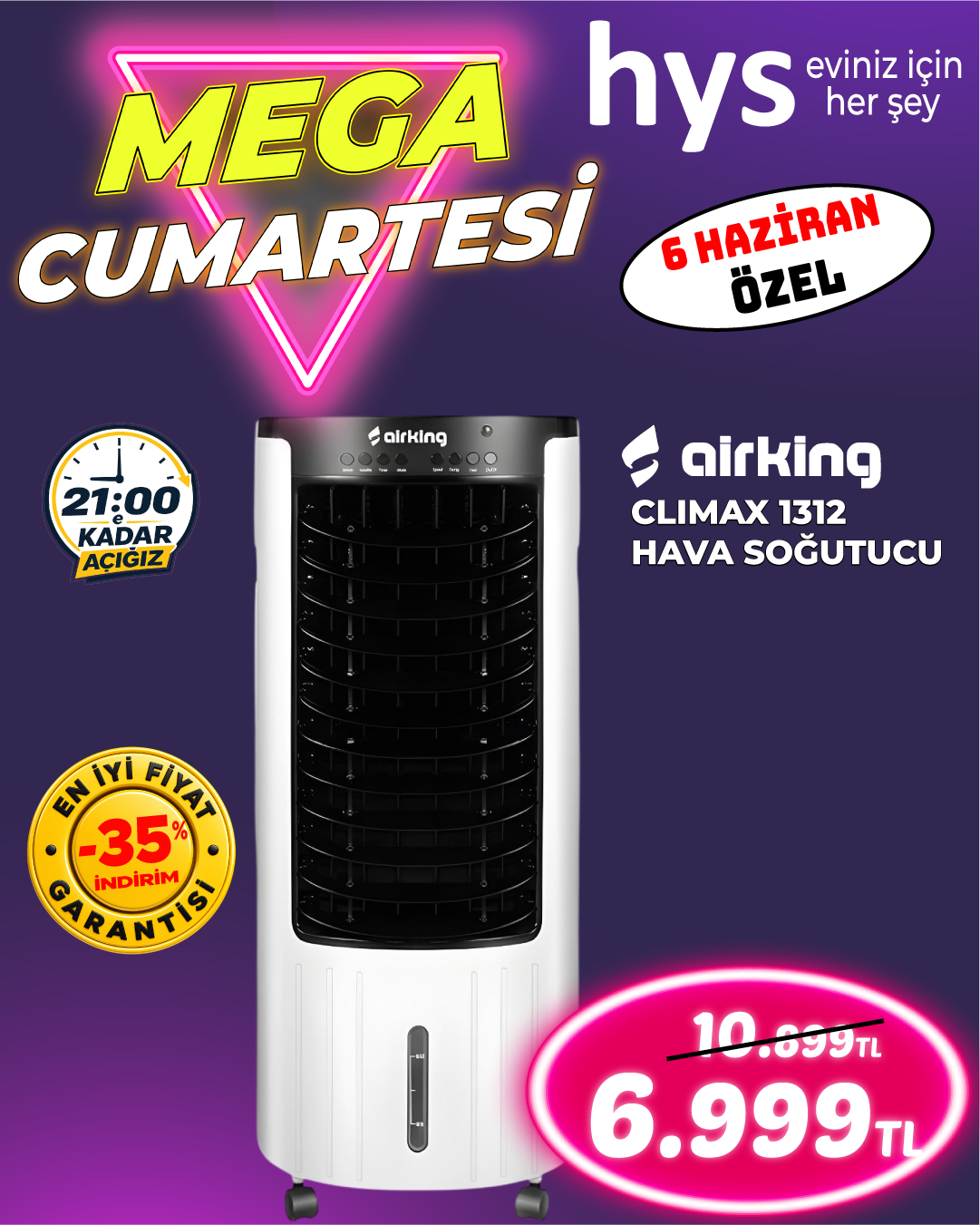 Airking Climax 1312 Hava Soğutucu