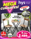 Balkon Masa Takımı
