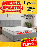 Çift Kişilik Yatak Baza Başlık Tam Set ürün görseli