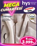 Emsan Side 84 Parça Çatal Kaşık Bıçak Takımı