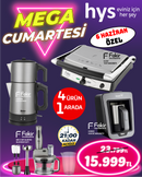 Fakir 4'ü 1 Arada Küçük Ev Aletleri Seti