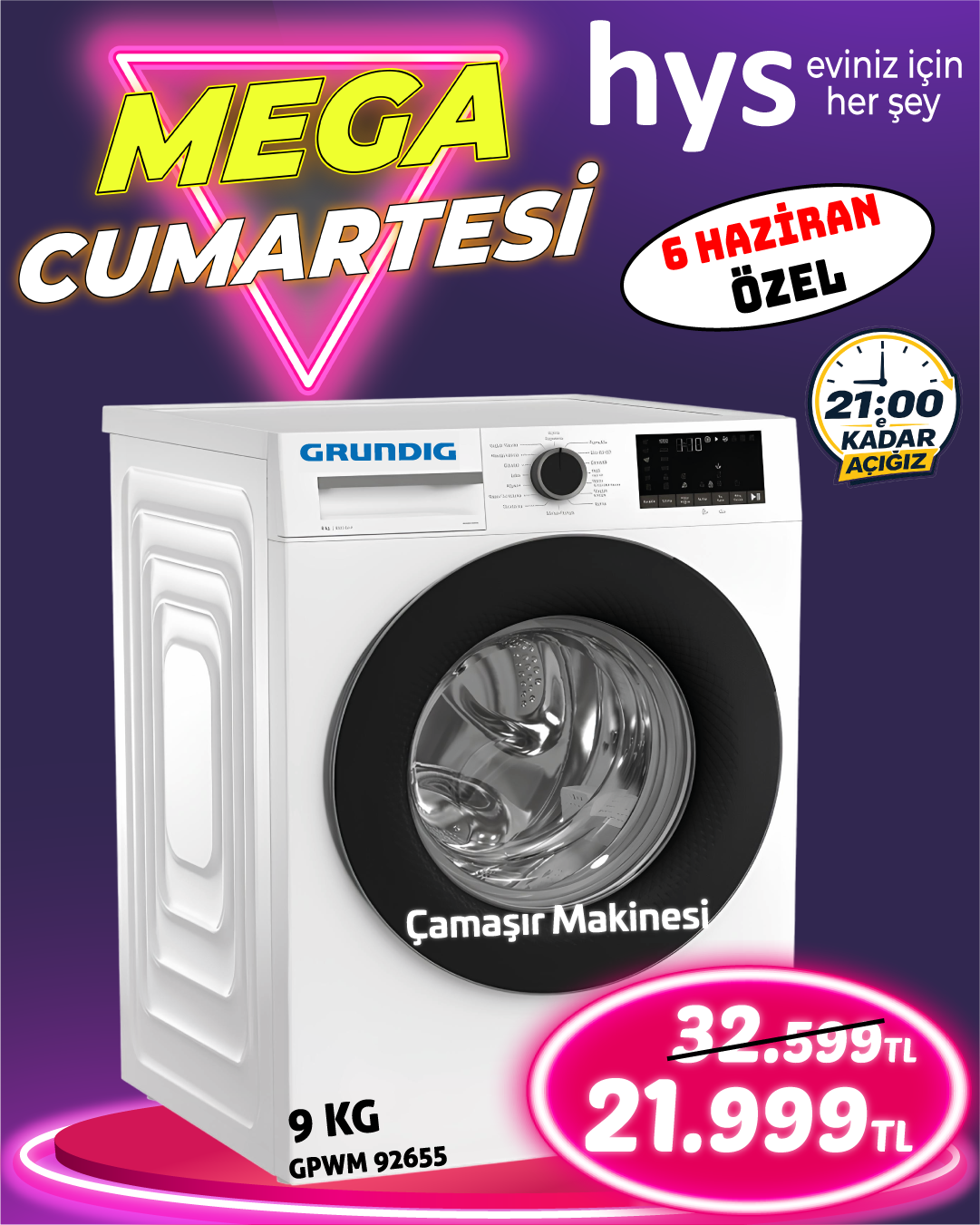 Grundig Çamaşır Makinesi