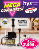 Karaca Pro MultiMax Mutfak Robotu Blender Seti
