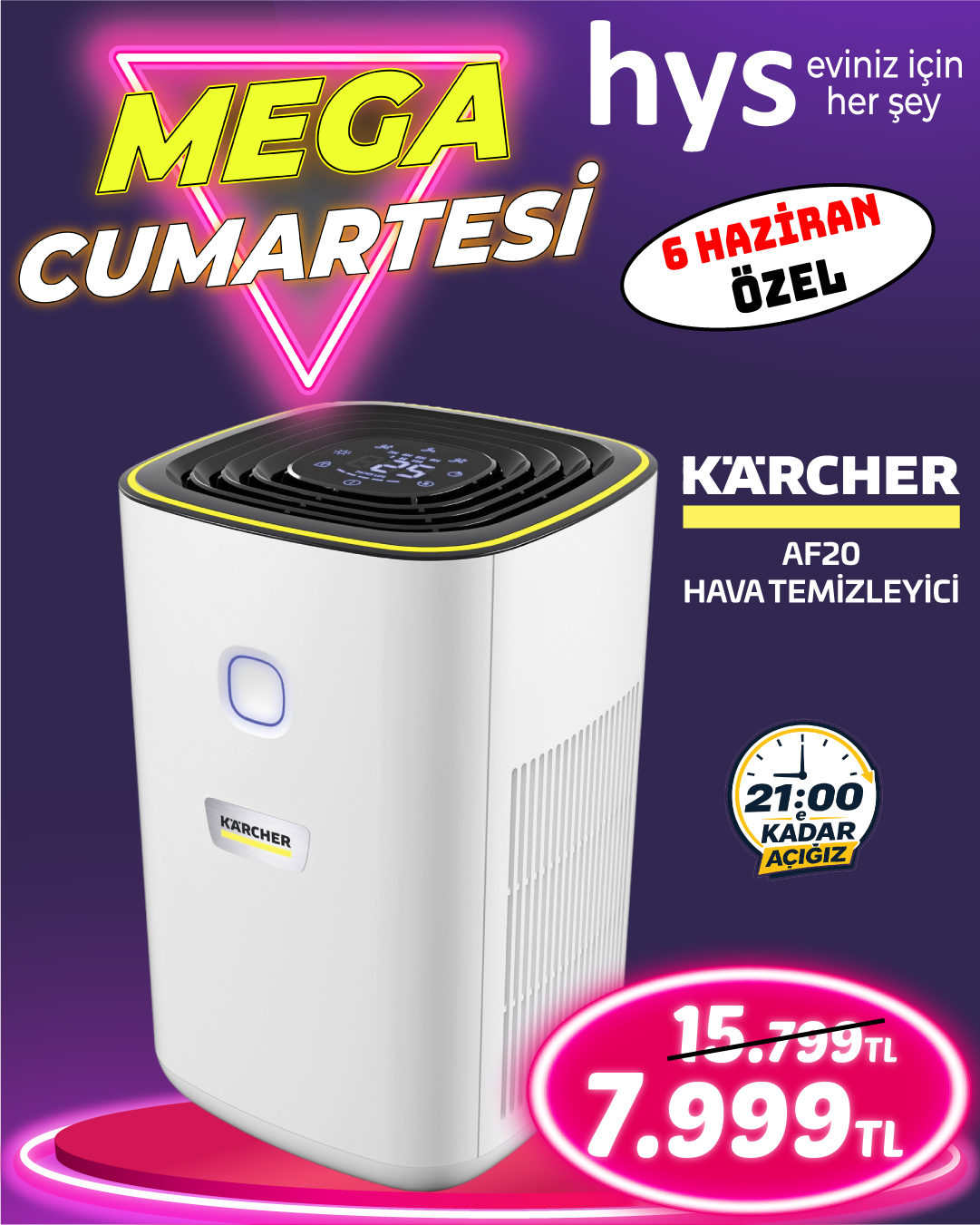 Karcher AF20 Hava Temizleyici Ürün ana görseli