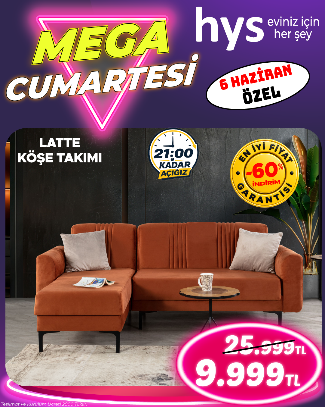 Latte Köşe Takımı