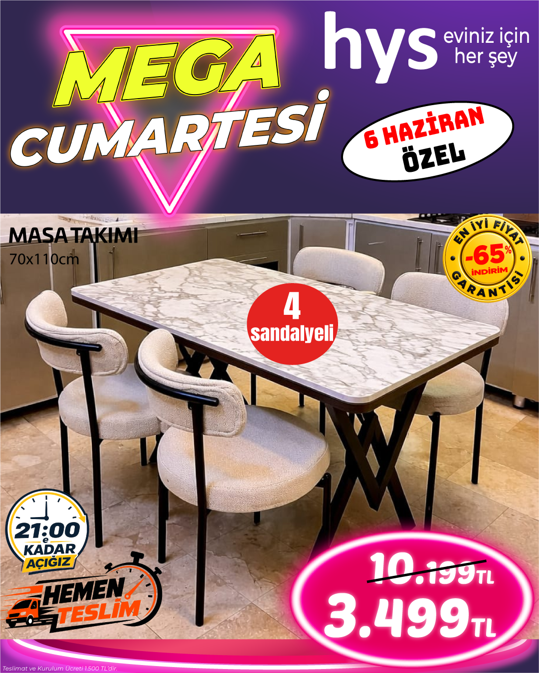 Masa Takımı Ürün ana görseli