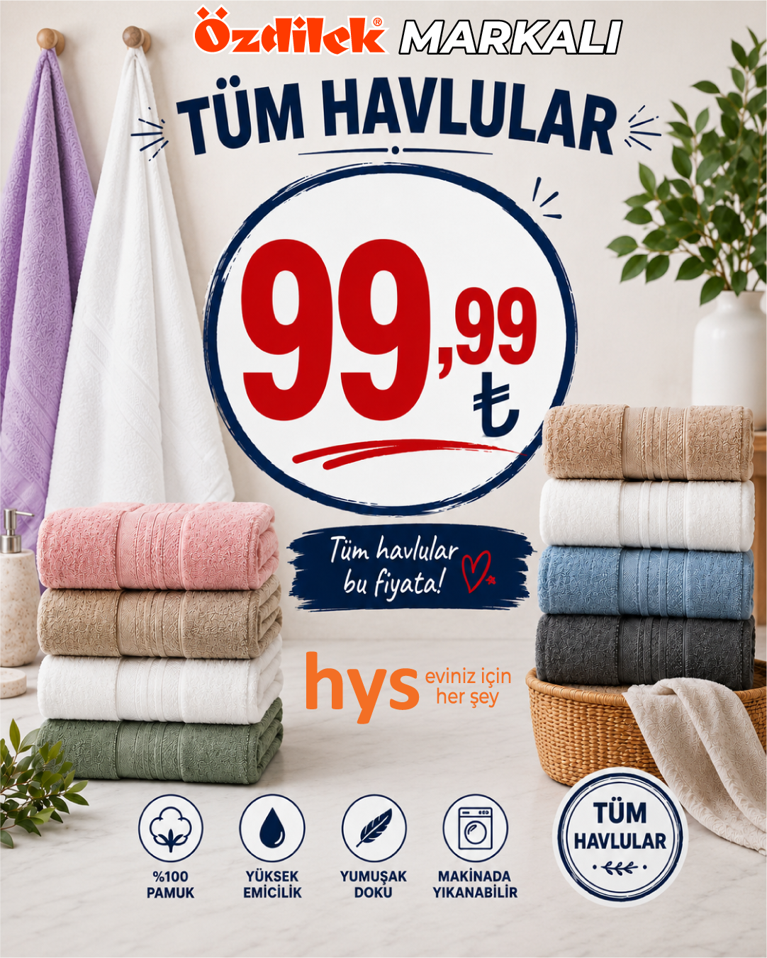 Ozdilek Markali Tum Havlular Ürün ana görseli