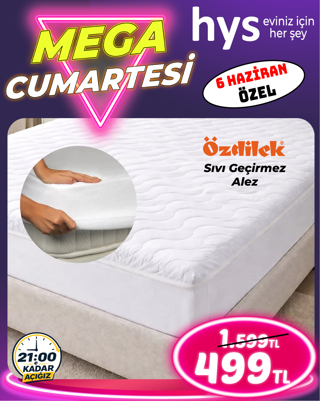 Ozdilek Sivi Geçirmez Alez Ürün ana görseli