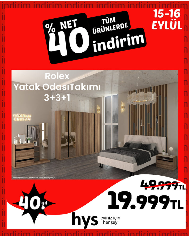 Rolex Yatak Odası Takımı