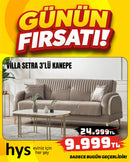 Villa Setra 3 lü Kanepe