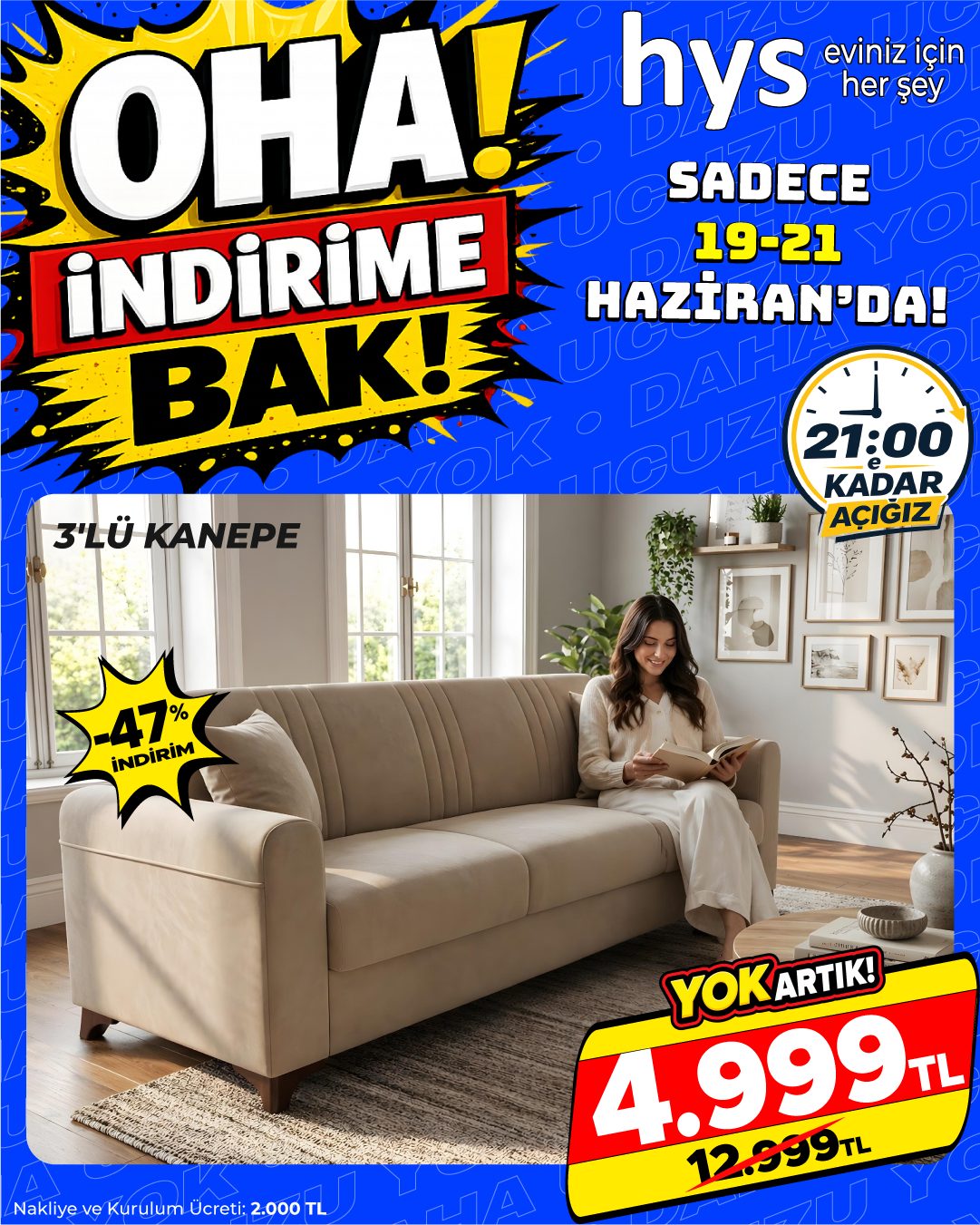 3'lü Kanepe