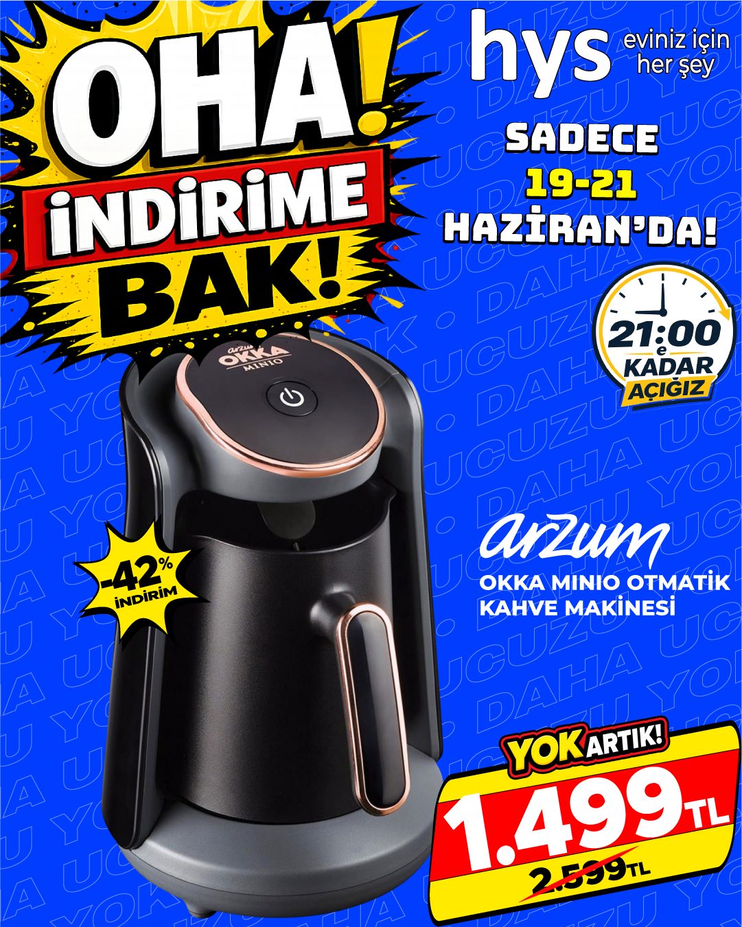 Arzum OKKA Minio Otomatik Kahve Makinesi