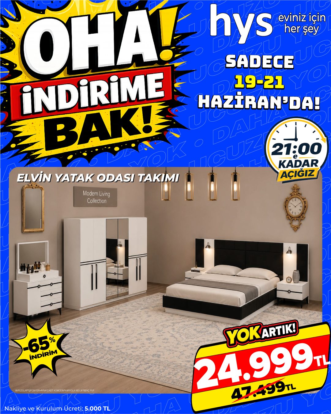 Elvin Yatak Odası Takımı