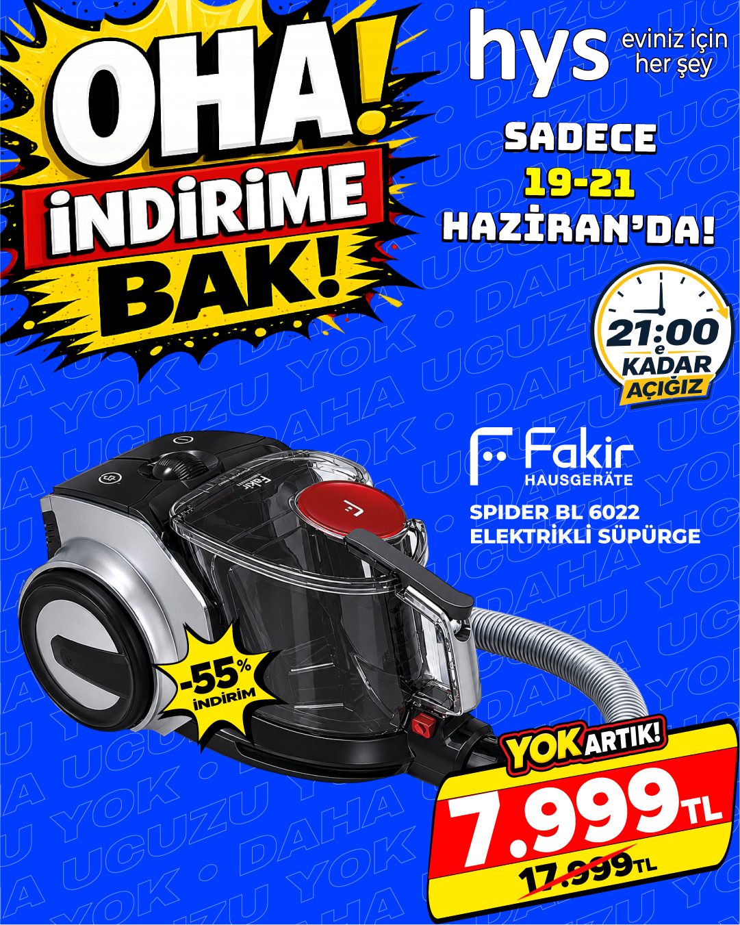 Fakir Spider BL 6022 Elektrikli Süpürge Ürün ana görseli