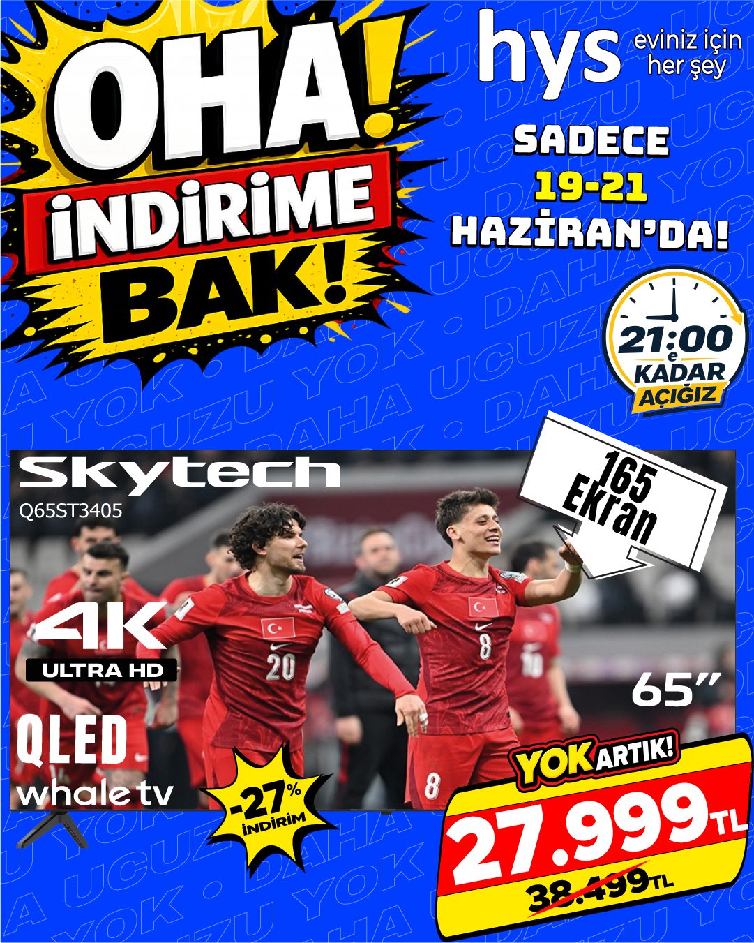 Skytech Q65ST3405 65 İnç 4K OLED TV