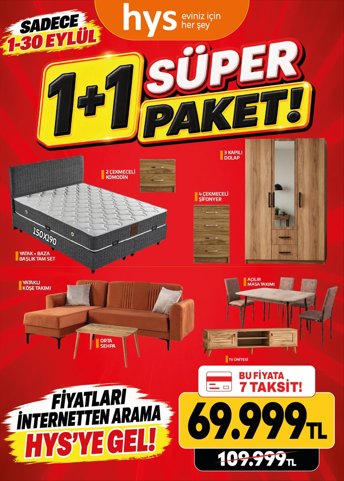 Süper Paket 1+1 Model 2 Ürün ana görseli