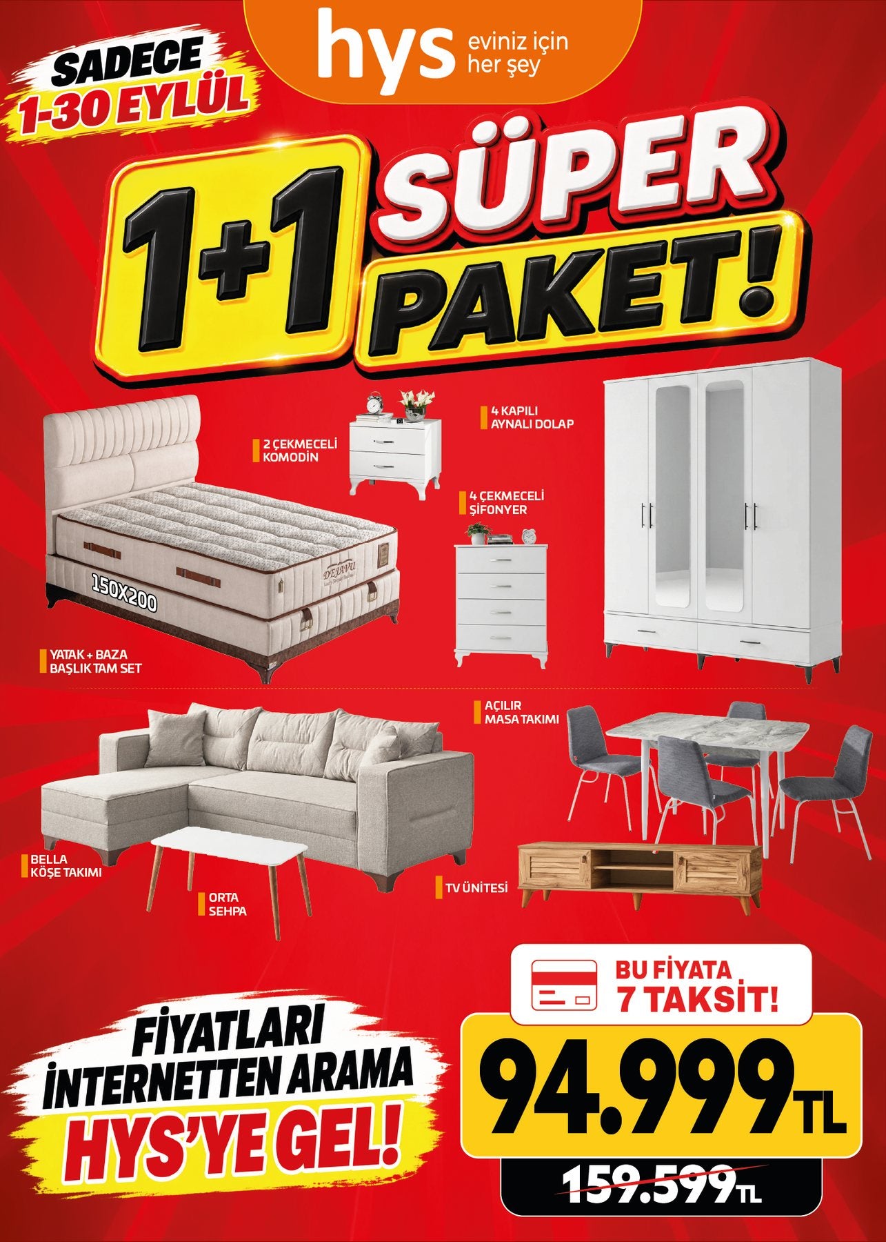 Süper Paket 1+1 Model 3