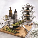 Schafer Golden Line 8 Parça Paslanmaz Çelik Tencere Seti