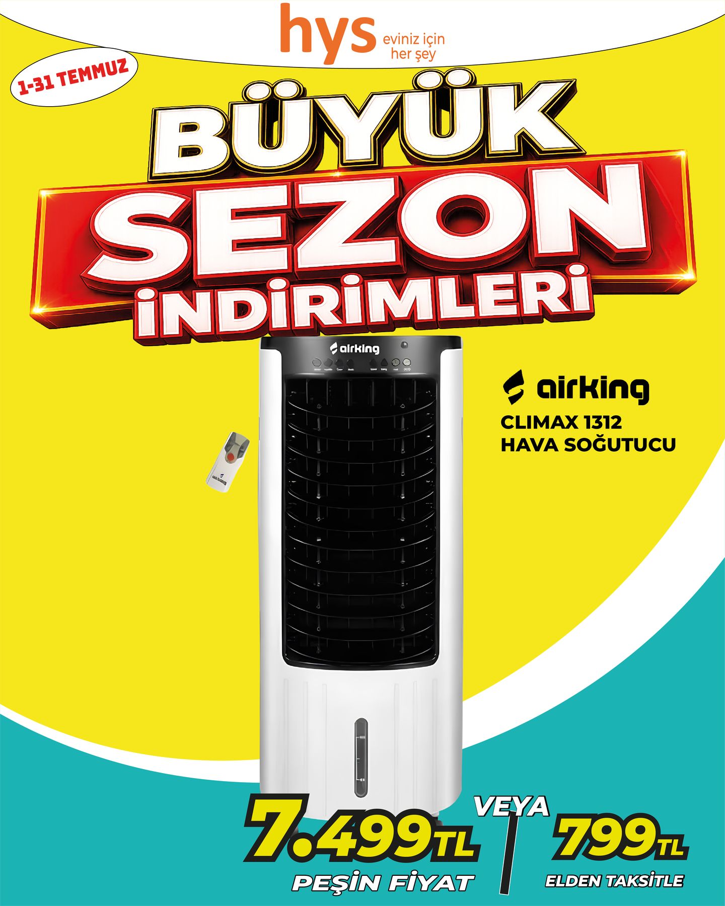 Airking Climax Hava Soğutucu Ürün ana görseli