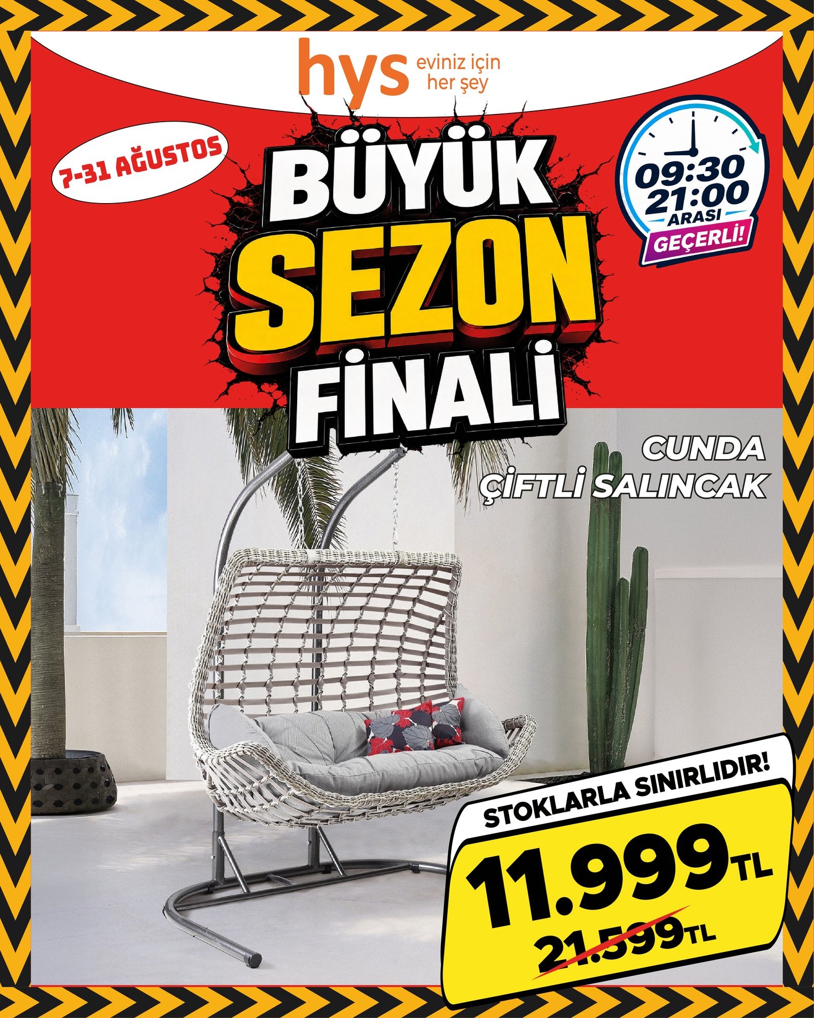 Gunda Çiftli Salıncak Ürün ana görseli