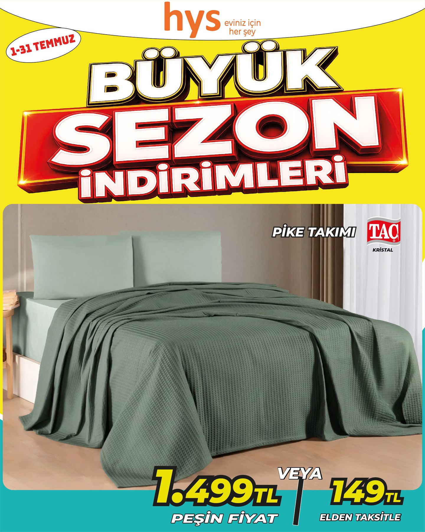 Taç Pike Takımı Ürün ana görseli