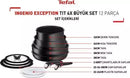 Tefal Ingenio XL 12 Parça Titanium Set