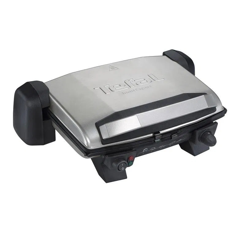 Toast Expert Inox Elektrikli Izgara ve Tost Makinesi Gümüş/Siyah
