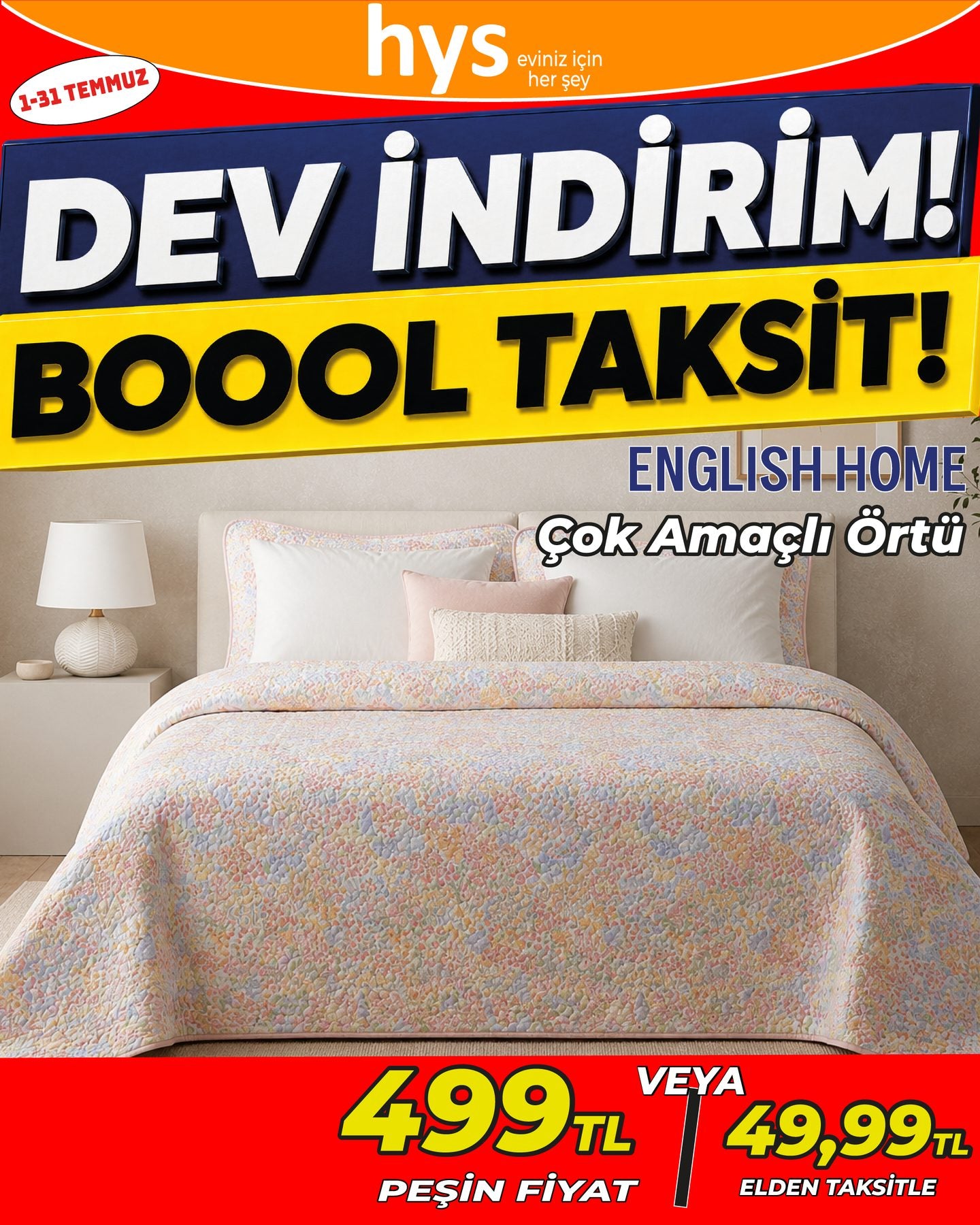 English Home Çok Amaçlı Örtü Ürün ana görseli
