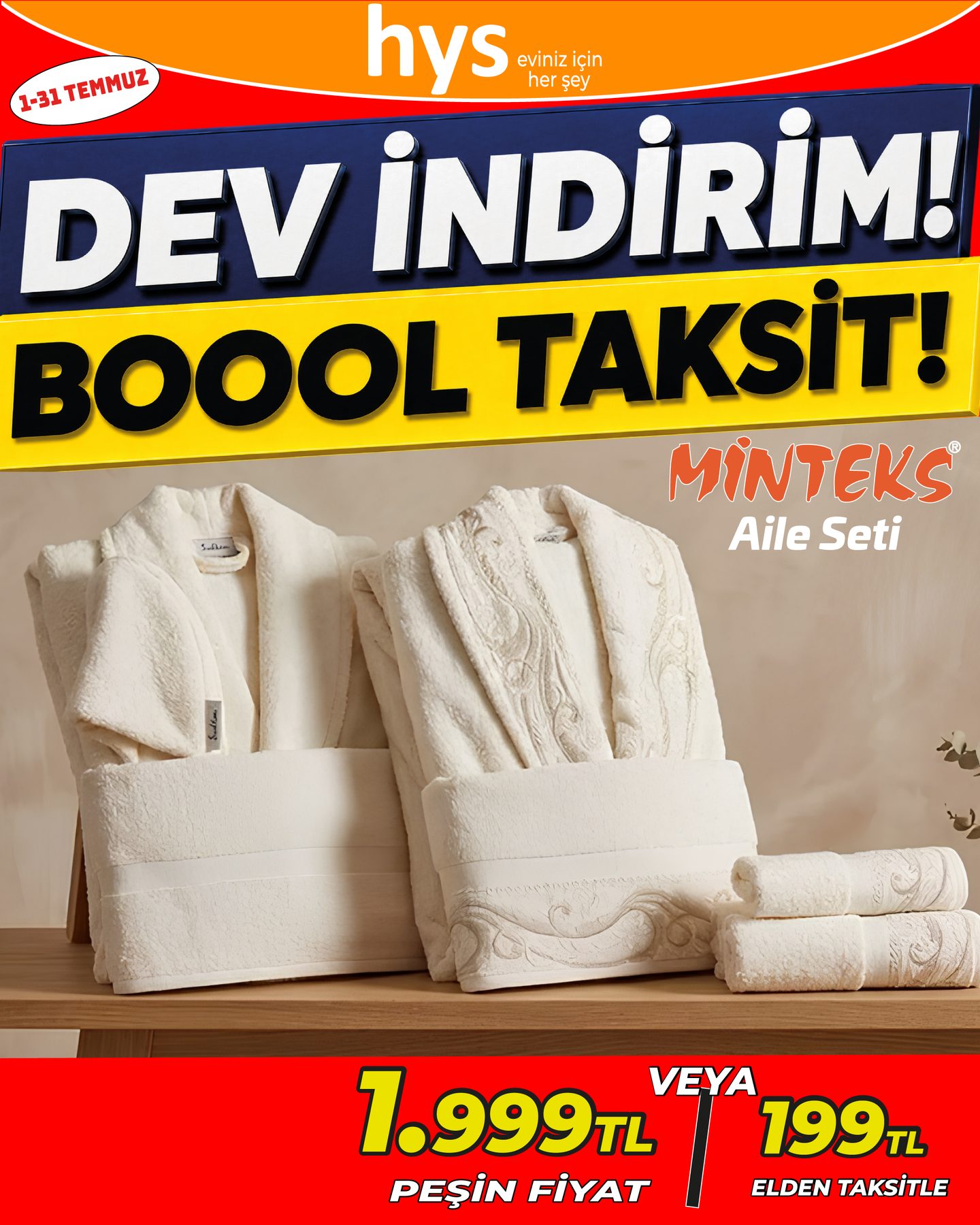 Minteks Aile Seti Ürün ana görseli