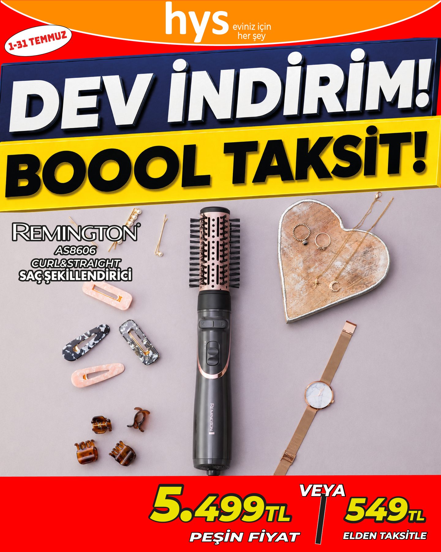 Remington Saç Şekillendirici