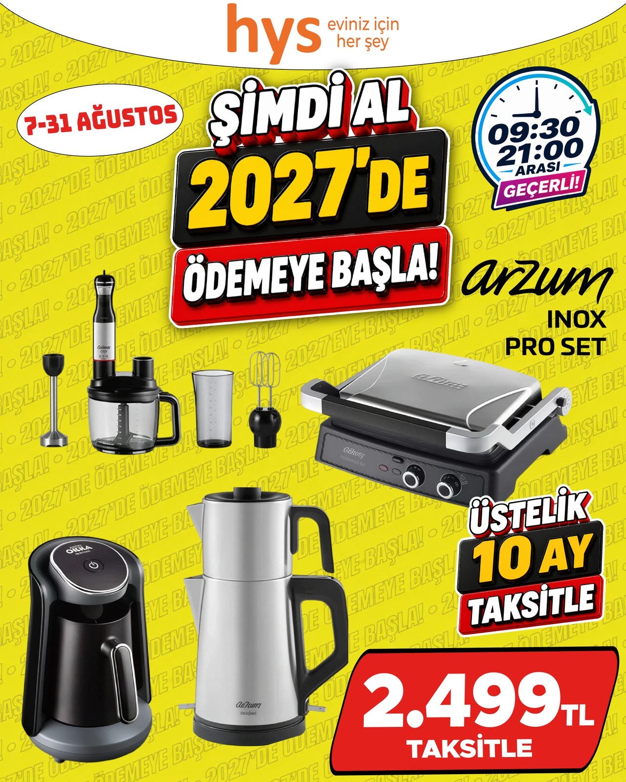 Arzum Inox Pro Set