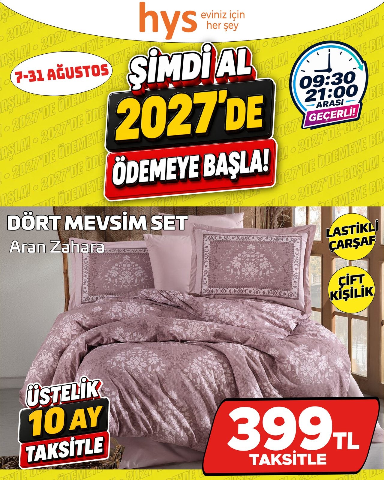 Dört Mevsim Set Aran Zahara