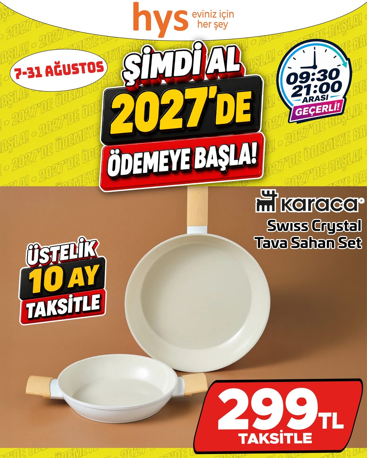 Karaca Swiss Crystal Tava Sahan Set