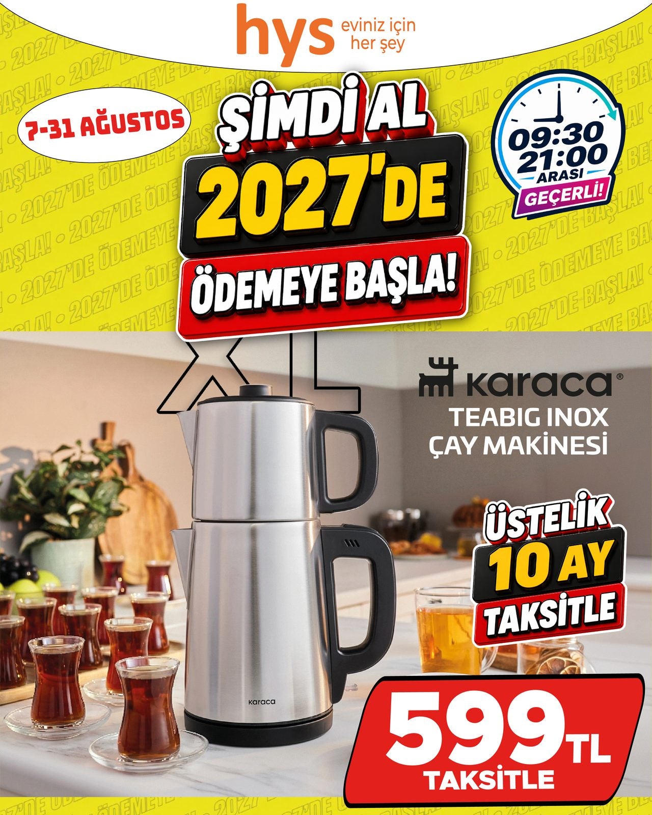Karaca Teabig Inox Çay Makinesi Ürün ana görseli
