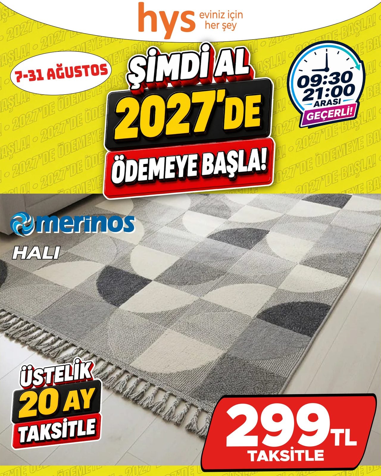 Merinos Halı Ürün ana görseli