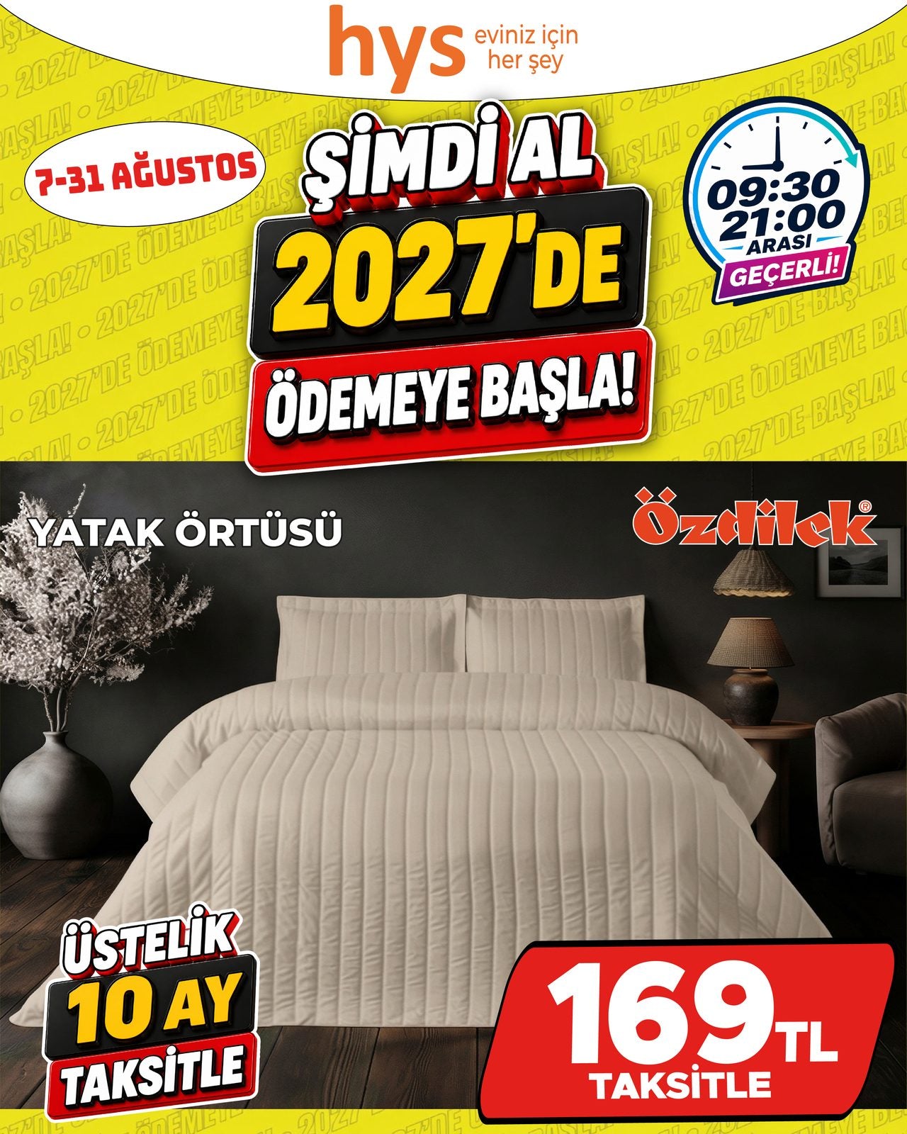 Özdilek Yatak Örtüsü