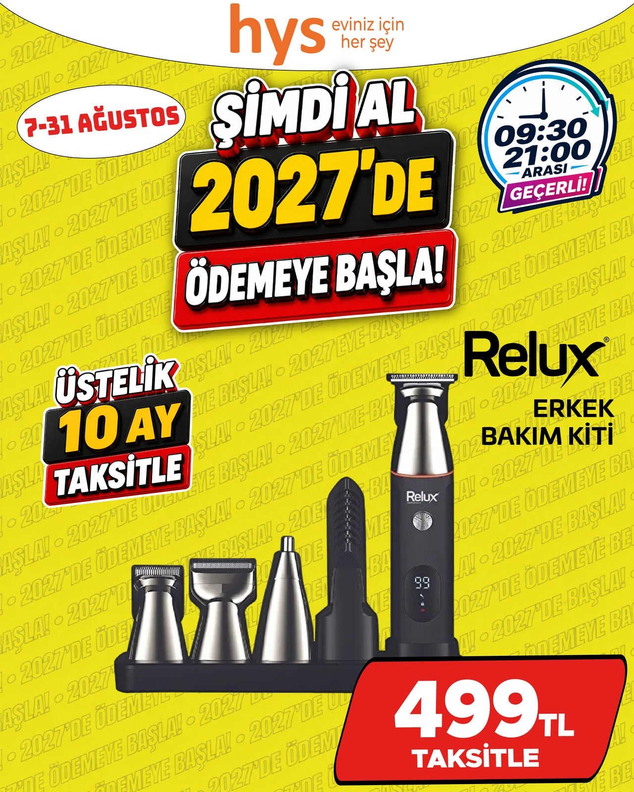 Relux Erkek Bakım Kiti