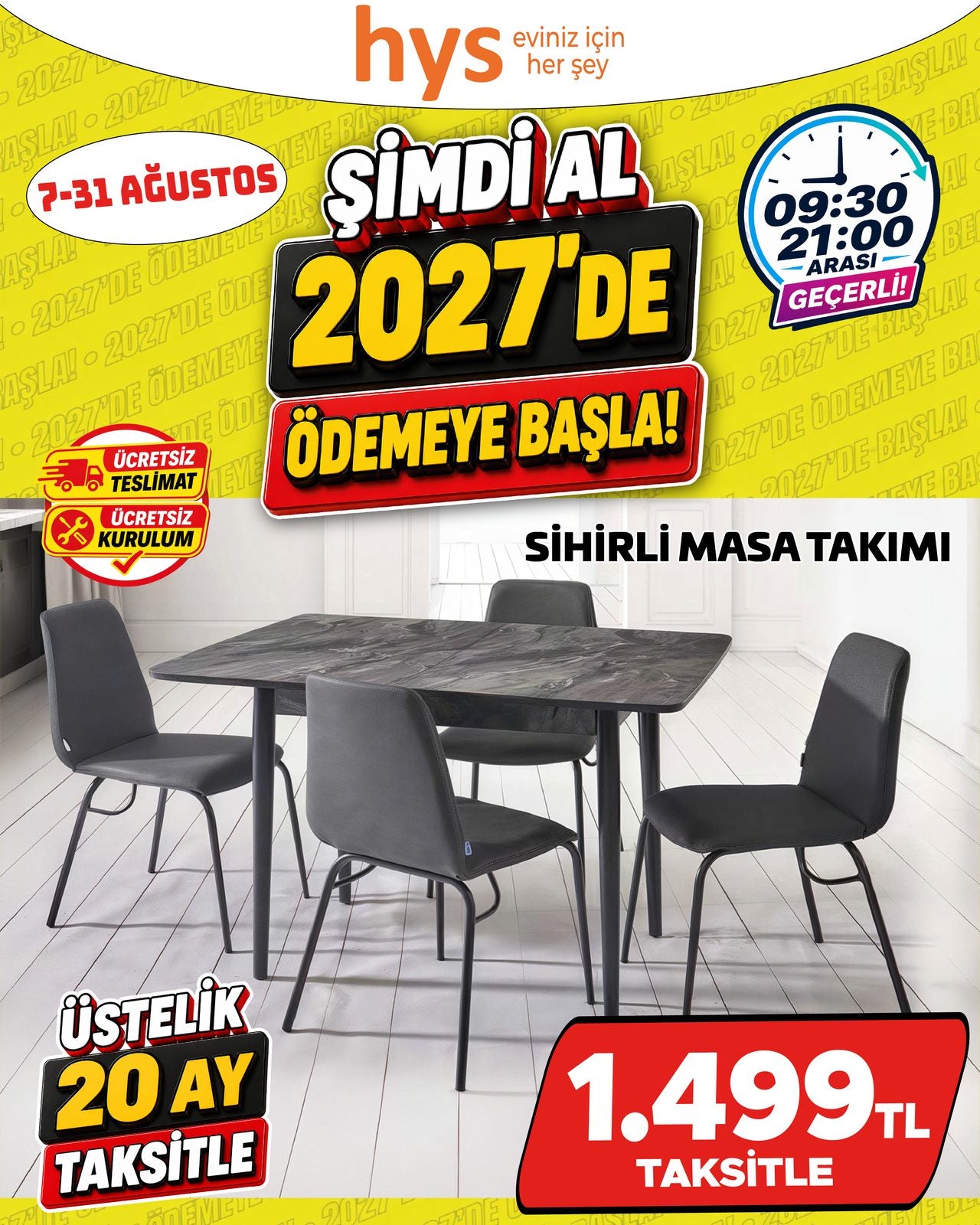 Sihirli Masa Takımı