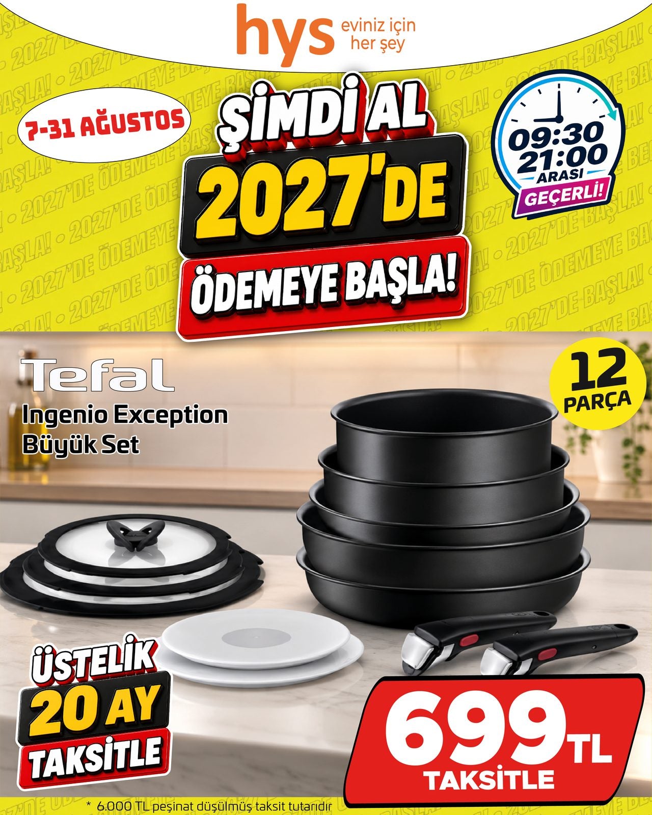 Tefal Ingenio Exception Büyük Set 12 Parça Ürün ana görseli