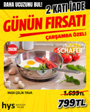 Schafer Inox Çelik Tava