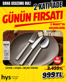 Emsan 24 Parça Çatal Kaşık Bıçak Seti