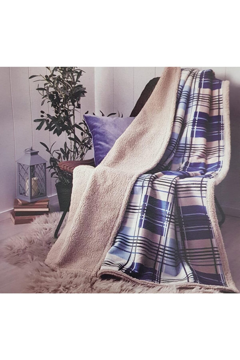 Özdilek Sherpa Plaid Battaniye